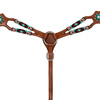 Emerald western breastcollar