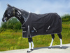 "TOUGH HORSE" - Regendecke - 1680D - SCHWARZ - 74" (125cm) bis 80" (155cm)