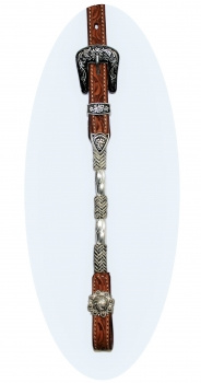 SN Tack Kopfstück - Doppeleinohr - Show - HS008