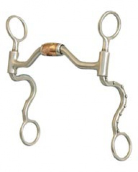 FG Show Bit - Brushed Short Low Port Hinged Futurity #UW609F 02 SSBR005