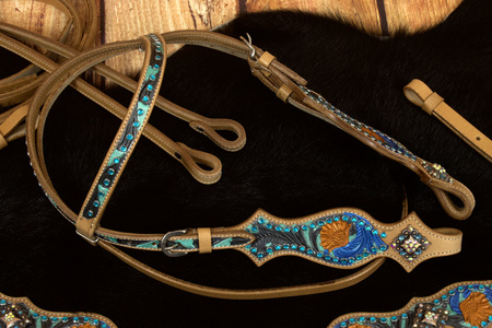 zestaw lptrick bridle + napierśnik / brown