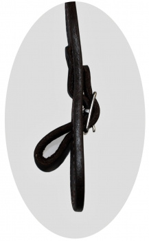 "BCL" COWBOY HEADSTALL -  Stirnband - Stitched - NP Hardware