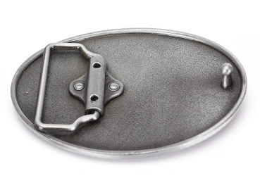 "AE" Belt Buckle - Oval - US Flag / Eagle