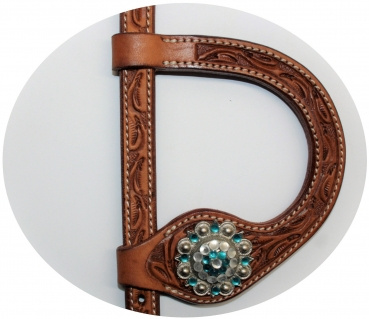 SN Tack Kopfstück - Doppeleinohr - Show - HS005