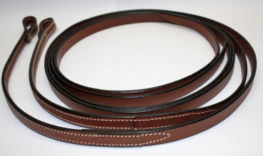 EE Tack - Zügel - EE Leather - 5/8 x 7′ - GLATT - 3 Farben