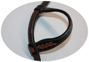 "EE Tack" Show Kopfstück - Einohr - N-668