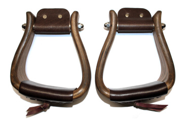 Premium Holzsteigbügel - Angled / Offset - JKST79-3