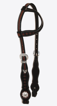 "EE Tack" Show Kopfstück - Einohr - N-667