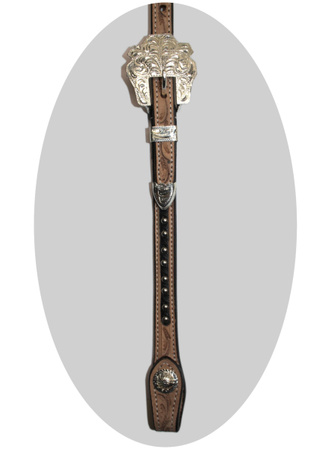 "CE Classic" Show Kopfstück - Sterling Silver Coated - 1 Ohr - AS6009