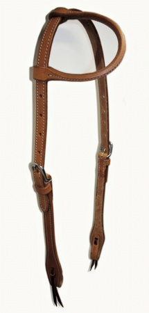 EE Tack Kopfstück Einohr - Herman Oak Leather - L-132