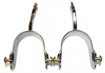 "KS" SS Cutting Plain Spurs (35043M)