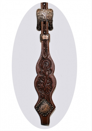 SN Tack Kopfstück - Doppeleinohr - Show - HS161