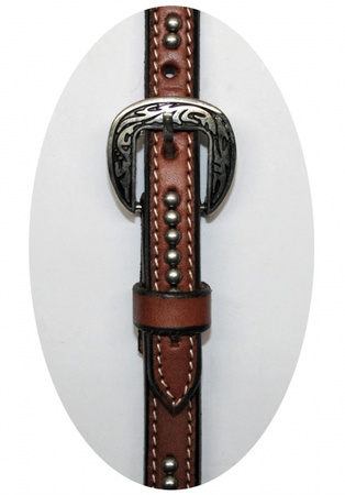 EE Tack Kopfstück Einohr - Show - MITTEL - WX-2067