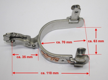 JG Collection Youth Show Spur - 257379