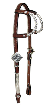 EE Tack Show Kopfstück - Doppeleinohr - #30002