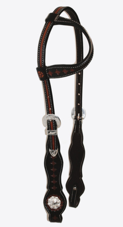 "EE Tack" Show Kopfstück - Einohr - N-667