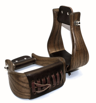 Premium Holzsteigbügel - Flat Bottom - JKST39-3