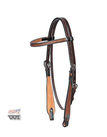 bridle wi two tone / splot koszykowy