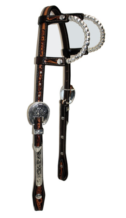 EE Tack Show Kopfstück - Doppeleinohr - N-1049