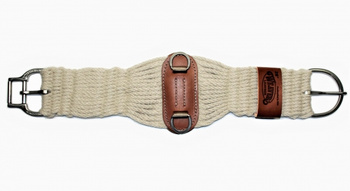 "WEAVER" Mohair  27 Strand Roper Gurt - SS Pro Roller Schnallen - ROLL SNUG - Größe 28" bis 34"