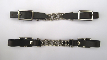 "EE Tack" - Kinnkette - Dark Brown - OILED
