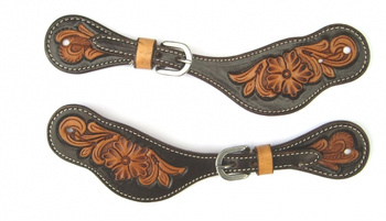 "EE Tack" Sporenriemen - US Leder - L-142