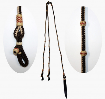 "CE" Romal Reins - Nylon - Multicolor