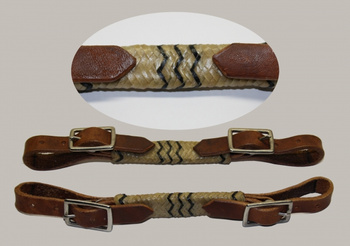 "EE Tack" Kinnriemen Harness - RAWHIDE