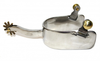 "KS" SS Cutting Plain Spurs (35043M)