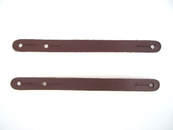 "EE Tack" - Spur Tie Down Strap - Dunkel - PAAR