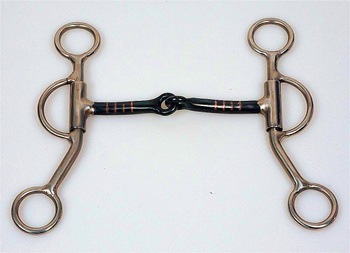 Short Shanked Snaffle Bit - SS Shanks - BS Mouth Piece - 5 '' oder 5,5 '' Breite
