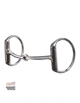 Wędzidło Snaffle WI Offset D-Ring Premium