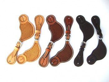 Sporenriemen - US Leder - 3 versch. Farben - G-154