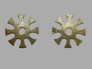 Sporenräder - Paarweise (2 Stück) - Durchmesser 29mm - 258432