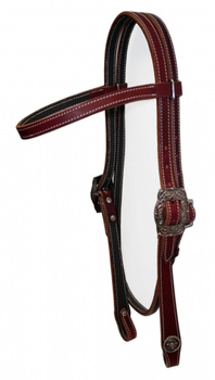 "SN Tack" Kopfstück - Stirnband - Show - HS194
