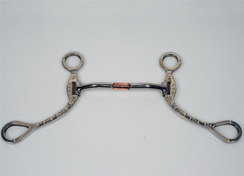 B. Allen Shanked Bit - Kupferrolle - Show Ausführung - 5 '' oder 5,5 '' Breite