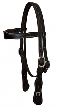 "BCL" COWBOY HEADSTALL -  Stirnband - Stitched - NP Hardware