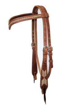 "EE Tack" Kopfstück - "V" Stirnband - V-140