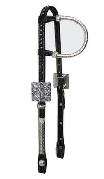 "CE Classic" Show Kopfstück - Sterling Silver Coated - 1 Ohr - AS6012